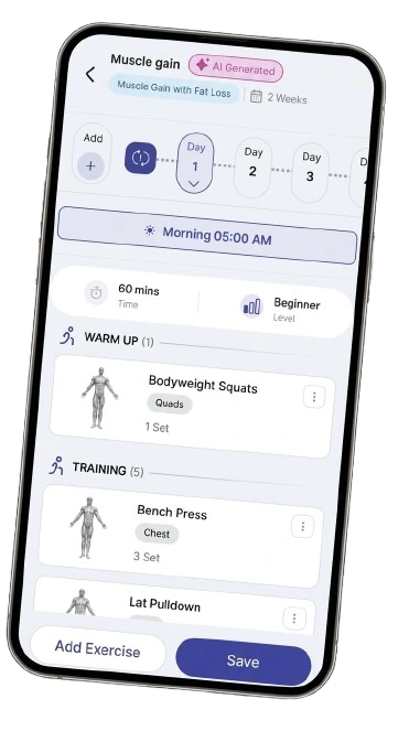 YourPal workout plan