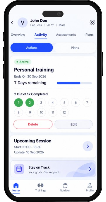 YourPal Plus trainer application preview